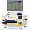 Dmuchane łóżko Intex Beam Standard Classic Downy 183 x 25 x 203 cm