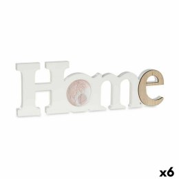 Ramka na Zdjęcia Gift Decor Home Biały Brązowy Drewno MDF (6 Sztuk)