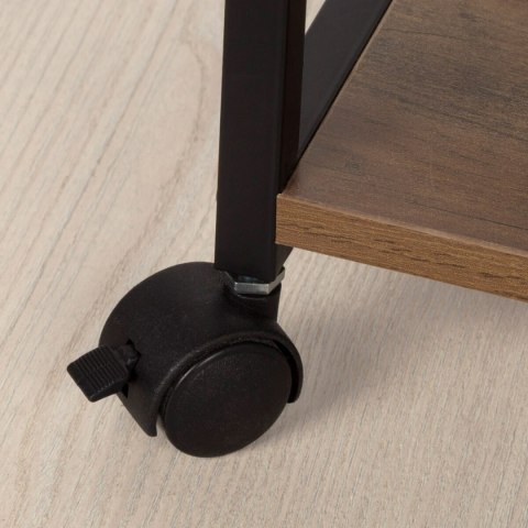 Regał Max Home Żelazo Drewno MDF 3 Półki 48 X 62 X 30 CM