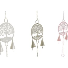 Zawieszka ozdobna DKD Home Decor Drzewo Biały (4 Sztuk)