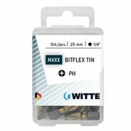 Zestaw końcówek WITTE PH 3 BITFLEX TIN PH3 10 Sztuk 10 Części