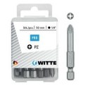 Zestaw końcówek WITTE Pozidriv PZ1 10 Sztuk 10 Części