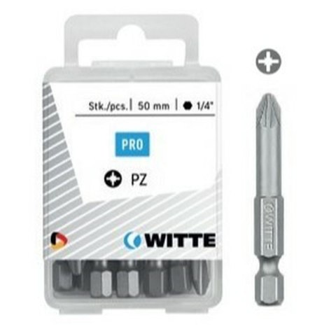 Zestaw końcówek WITTE Pozidriv PZ1 5 Sztuk