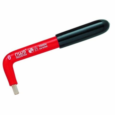 Zgięty klucz sześciokątny NWS 10 mm
