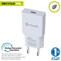 Ładowarka Ścienna Muvit for Change HC-261 Biały