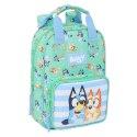 Plecak szkolny Bluey Sisters Kolor Zielony 20 x 28 x 8 cm