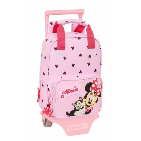 Torba szkolna z kółkami Minnie Mouse 20 x 28 x 8 cm