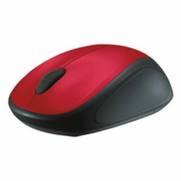 Myszka Bezprzewodowa Logitech LGT-M235R Czerwony Czarny/Czerwony
