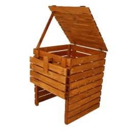 Drewniany kompostownik 600 l - lity materiał z Czech