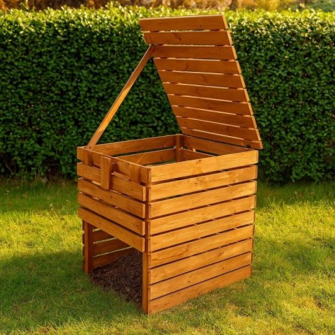 Kompostownik ogrodowy drewniany - 800l