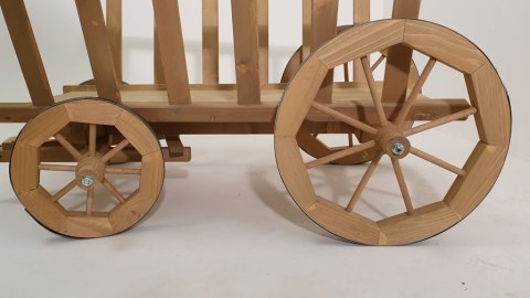 Drewniana furmanka, 170 x 58 x 50 cm