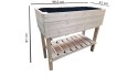 Kwietnik na wysokich nogach 985 x 410 x 870 mm