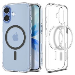 Etui pokrowiec na iPhone 17 Ultra Hybrid MagSafe - przezroczysto-szare