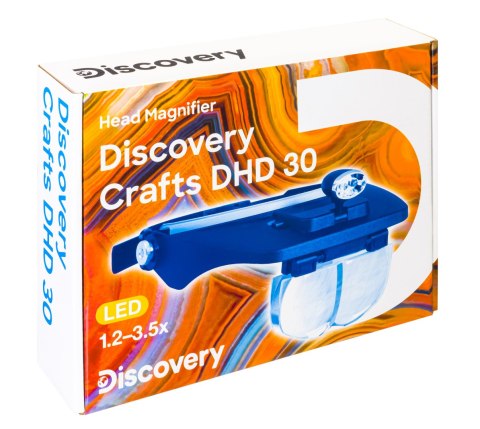 Lupa nagłowna Levenhuk Discovery Crafts DHD 30