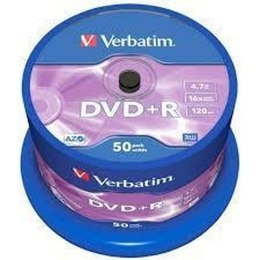 DVD+R Verbatim 4,7 GB 16x 50 Części (4 Sztuk)