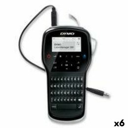 Elektryczna Drukarka Etykiet Dymo Labelmanager LM280 1,2 mm QWERTY Czarny (6 Sztuk)