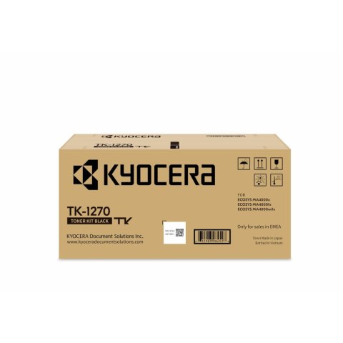 Toner Oryginalny Kyocera TK-1270 Czarny