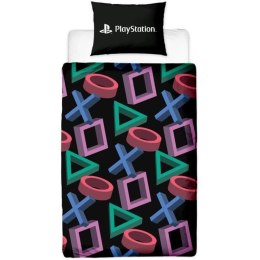 Komplet poszewek na kołdrę Playstation Wielokolorowy Łóżko 140 2 Części