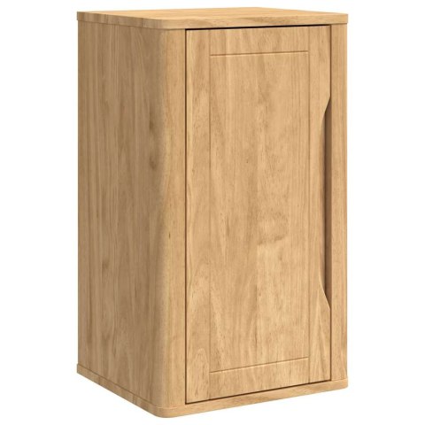 Zestaw mebli łazienkowych z szufladą z półką 4 pcs Woskowy Brąz