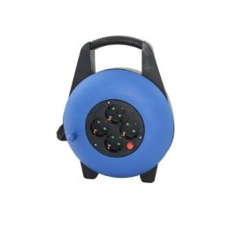 Przedłużacz Silver Electronics Walcowanie Niebieski 3500W - 10 m