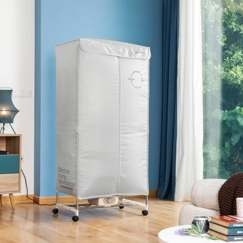 Elektryczna i Przenośna Suszarka do Ubrań z 2 Poziomami Wysokości Dupledry InnovaGoods 1200 W