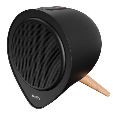Grzejnik Artica Czarny 1500 W