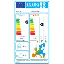 Klimatyzator kanałowy Artica ACC36DWG1 Wi-Fi 10000 W
