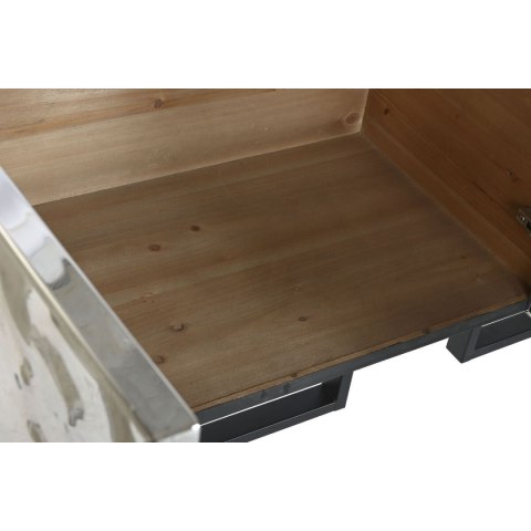 Kredens Home ESPRIT Srebrzysty Metal Stal 151 x 41 x 80 cm