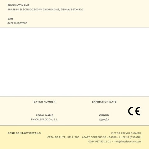 Piecyk Grupo FM BETA-900 900 W