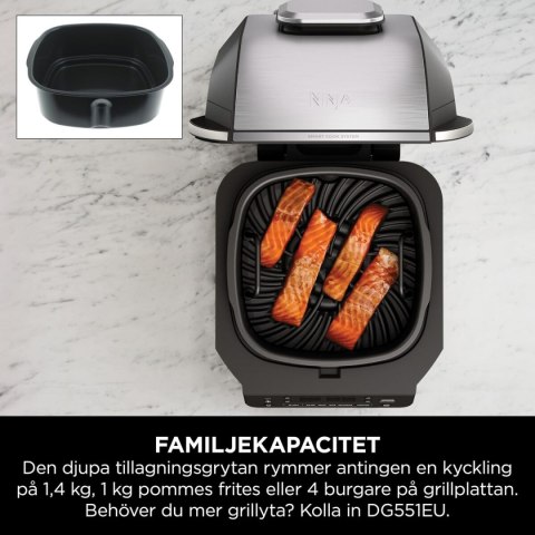 Przenośny grill NINJA AG351EU 5EN1 Metal Stal nierdzewna
