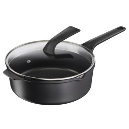 Garnek z Pokrywką Tefal E2493344 Czarny 2 Części