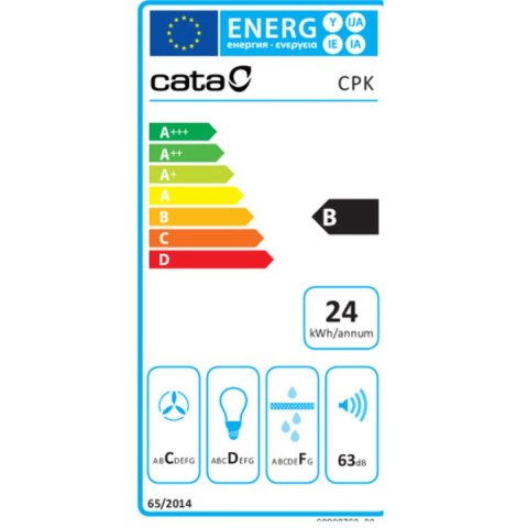 Okap konwencjonalny Cata CPK6000GR Szary