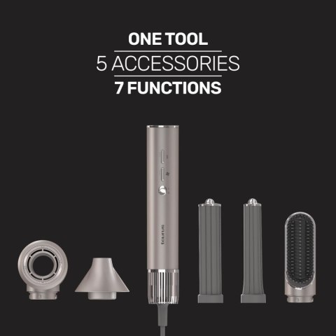 Szczotka o Układania Włosów Taurus AIRWAVE DIGITAL PRO 1200 W