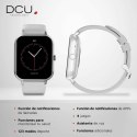 Smartwatch DCU CURVED GLASS PRO 1,83" Szary