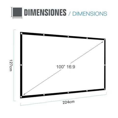 Ekran Projekcyjny iggual ECO COST 100 100"