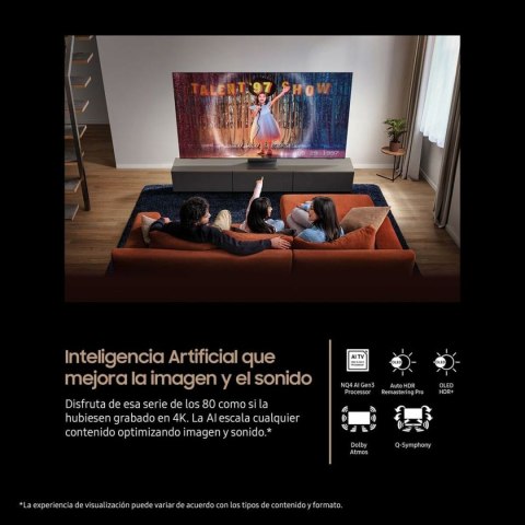 Smart TV Samsung 77 TQ77S90F 77" 4K Ultra HD HDR OLED