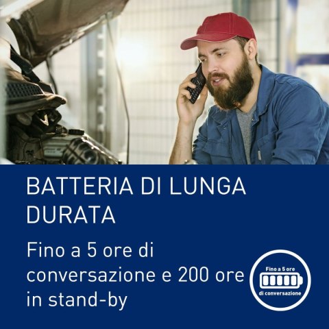 Telefon komórkowy dla seniorów Panasonic KX-TF400EXB