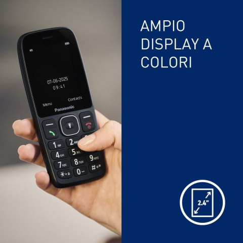 Telefon komórkowy dla seniorów Panasonic KX-TF400EXB