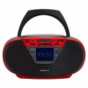 CD-Radio MP3 Aiwa BBTU500DAB/RD Czerwony FM