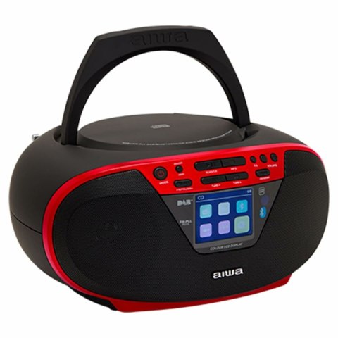 CD-Radio MP3 Aiwa BBTU500DAB/RD Czerwony FM