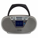 CD-Radio MP3 Aiwa BBTU500DAB/SL Srebrzysty FM