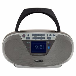 CD-Radio MP3 Aiwa BBTU500DAB/SL Srebrzysty FM