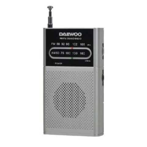 Radio Tranzystorowe Daewoo DW1027 Srebro