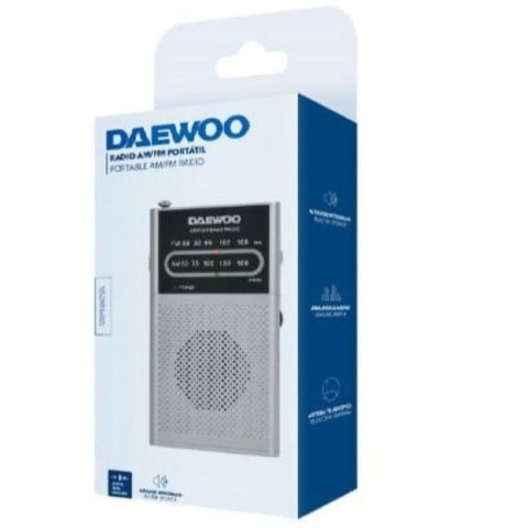 Radio Tranzystorowe Daewoo DW1027 Srebro