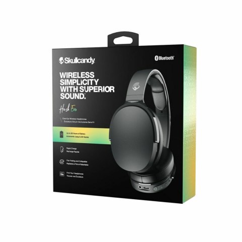 Słuchawki nauszne Skullcandy S6HVW-N740 Czarny True black