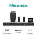 Soundbar Hisense AX5100Q 580 W Czarny