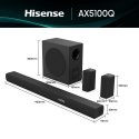 Soundbar Hisense AX5100Q 580 W Czarny