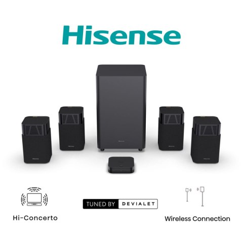 Soundbar Hisense HT SATURN Czarny