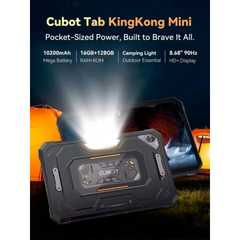 Tablet Cubot KING KONG MINI 6 GB RAM 128 GB 8,7" Czarny