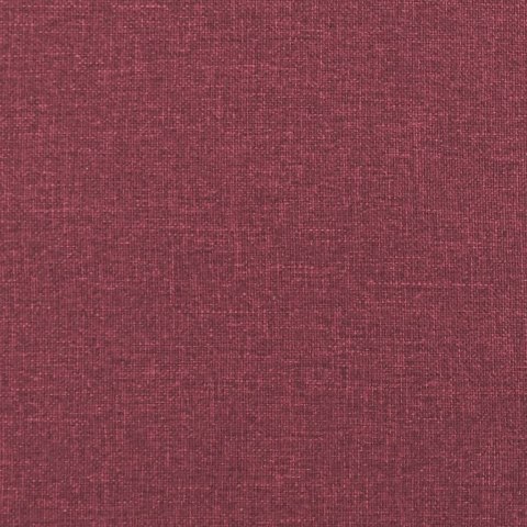 2-cz komplet wypoczynkowy z poduszkami, winna czerwień, tkanina